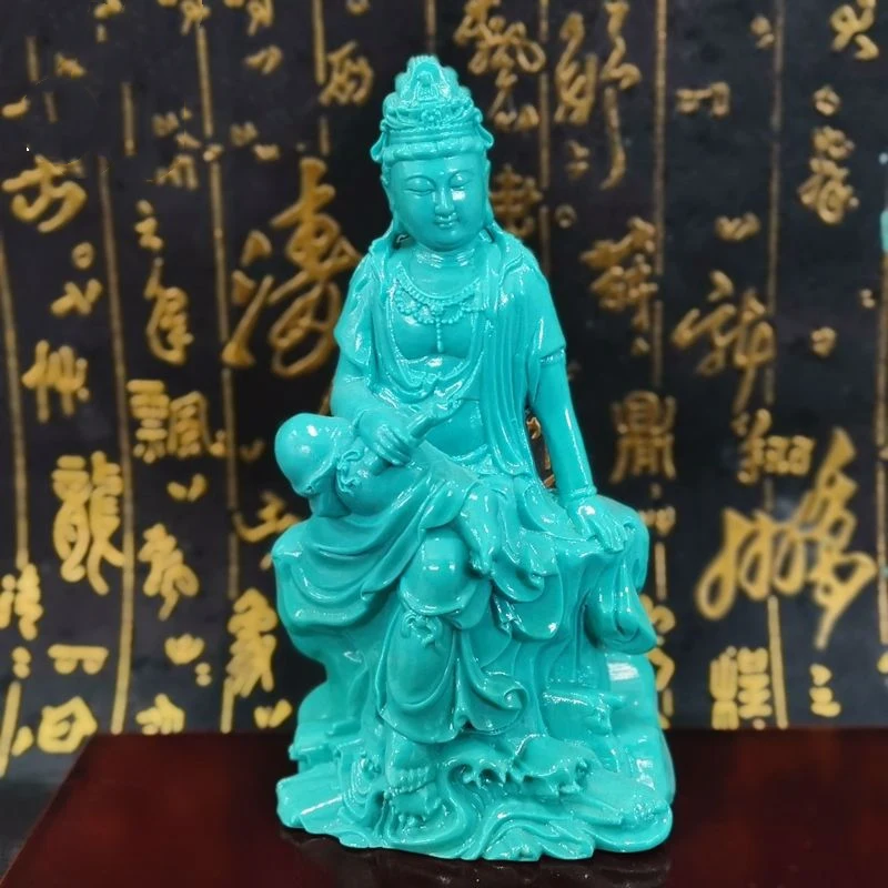 Будда с чайником. Китайская имитация. Китайские камушки. Китайская имитация. Глиняный камень.