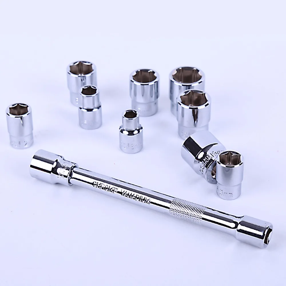 Набор гаечных ключей с трещоткой CR-V дюйма набор головок 1/4 профессиональные