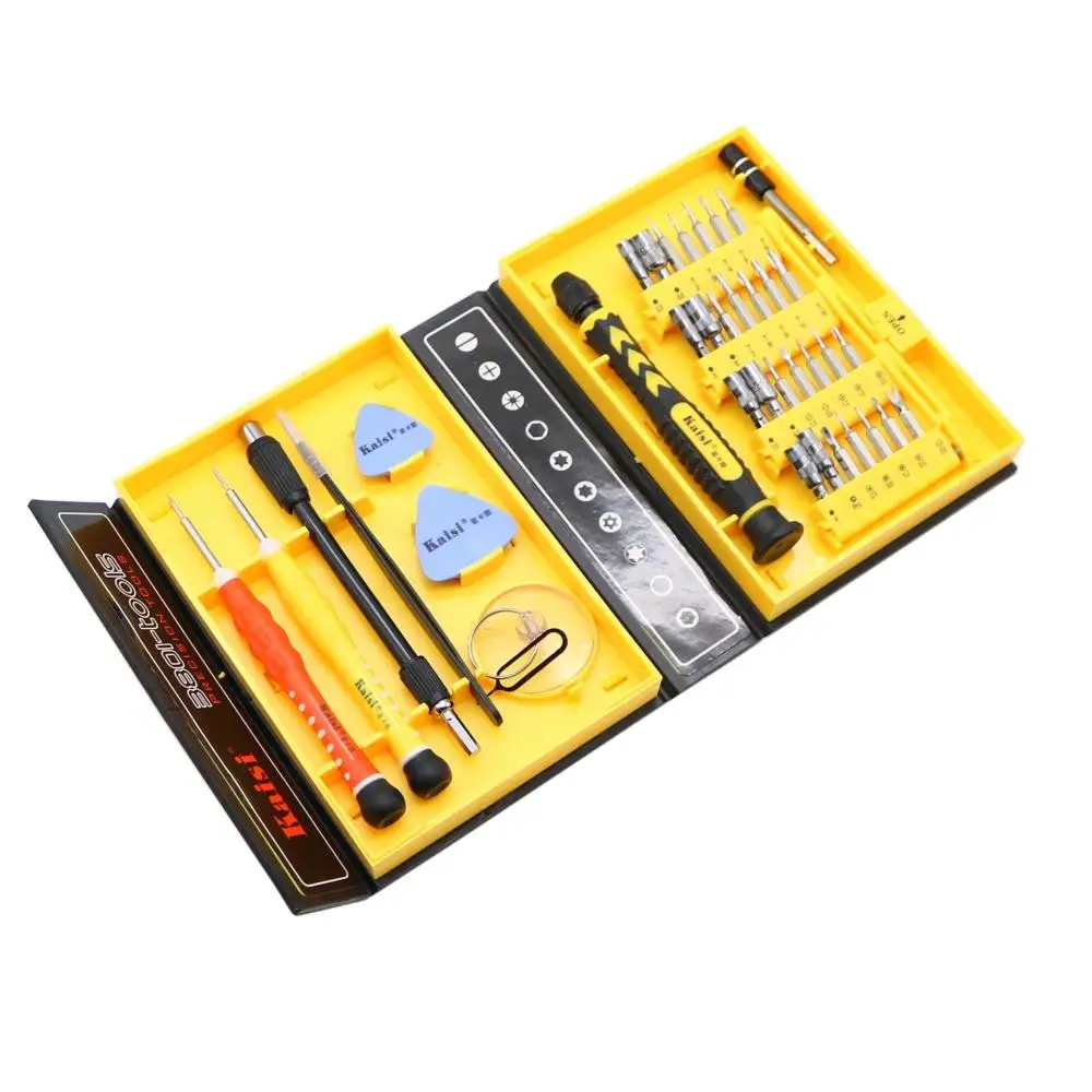 

Multipurpose 38 in 1 Precision Screwdriver Set Repair Opening Box Magnetic Tools Kit for Mobile Cell Phones iPhone 4 5S 6 Laptop