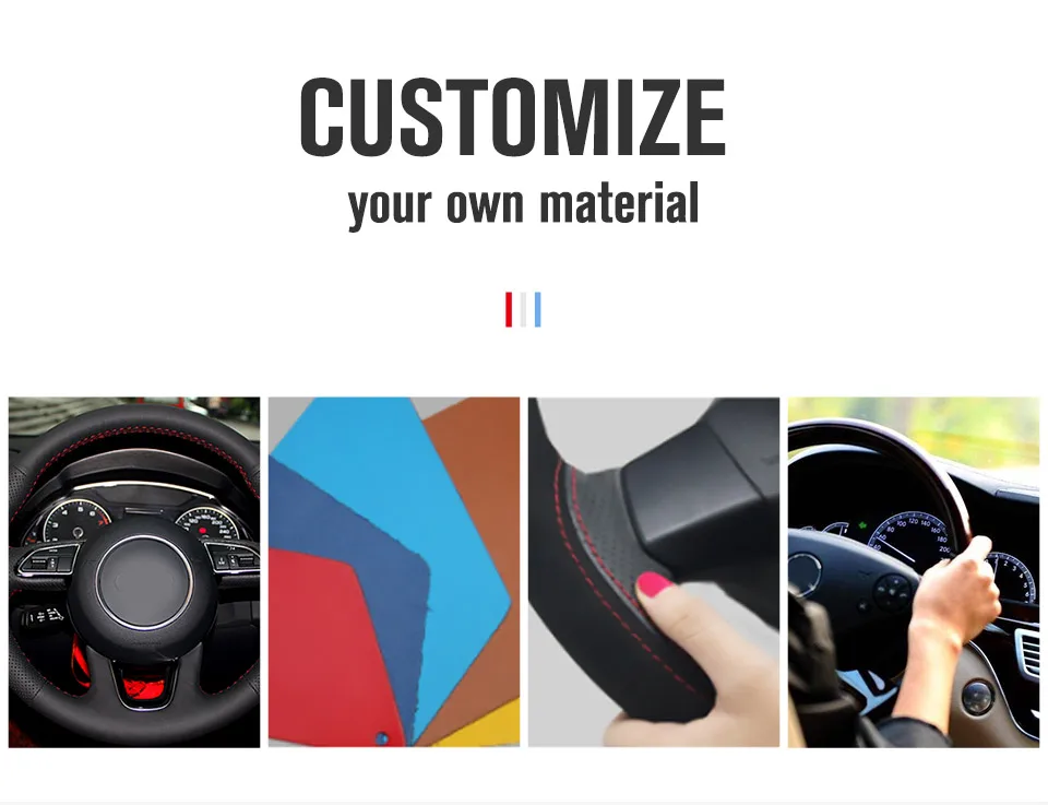 APPDEE черная искусственная кожа рулевого колеса автомобиля крышки для Mercedes Benz W203 c-класс 2001-2007