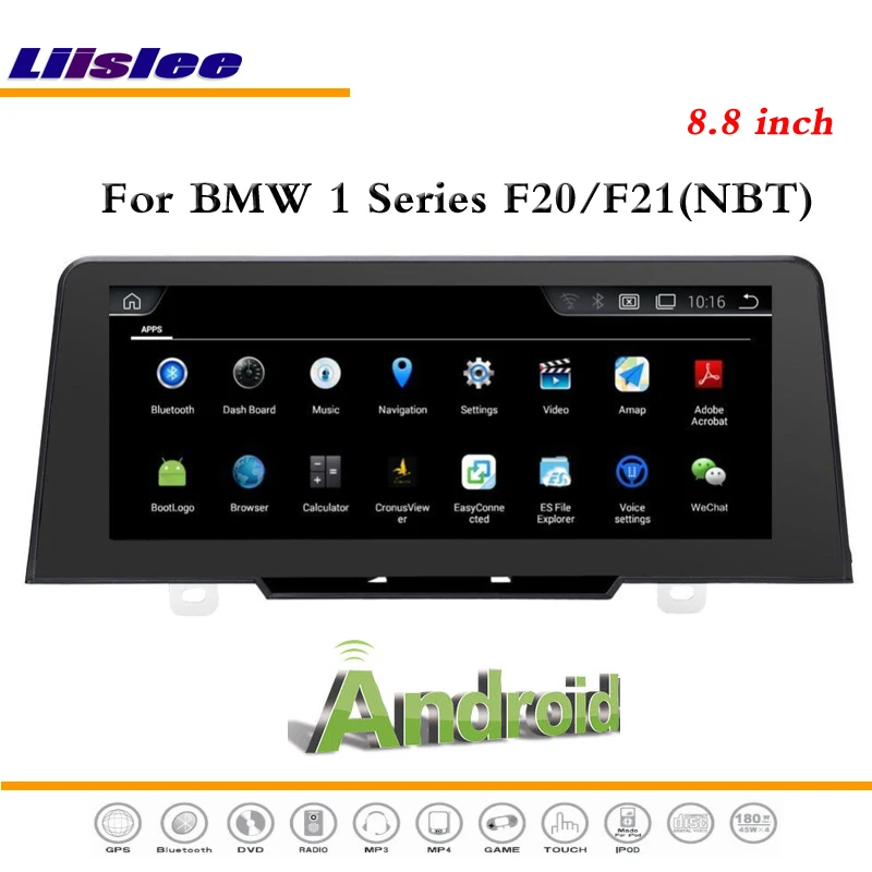 Автомобильный Android мультимедиа для BMW 1 серии F20/F21 2017 NBT система Радио CD DVD плеер GPS