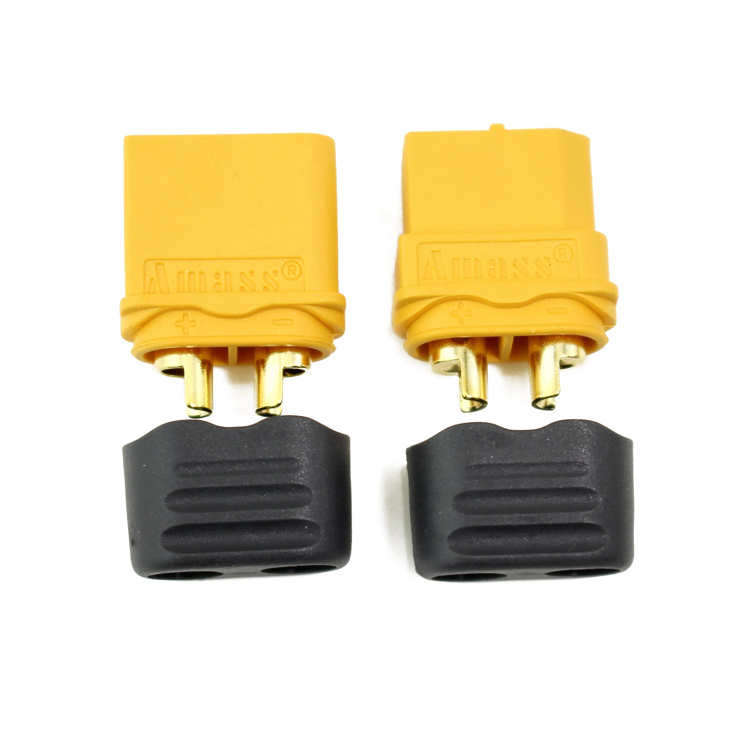 

Amass 10 Pair XT60 XT60HBullet Connectors Male Female Power Plugs Power RC LV Lipo Battery Motor 3D printer