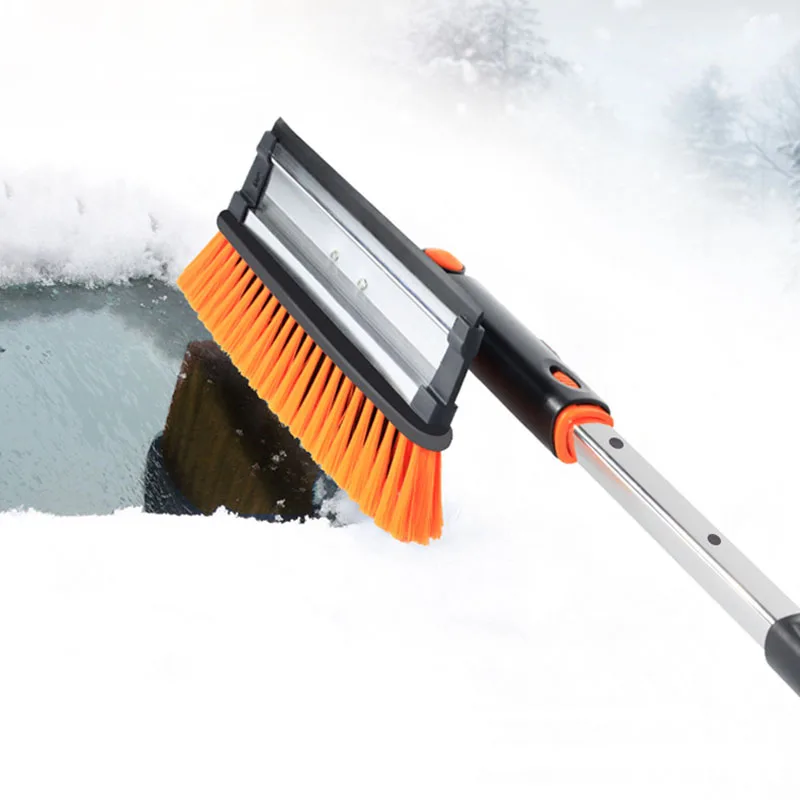 

Multifunctional Telescopic Snow Brush Car Snow Removal Shovel Winter Snow Removal Tool Set Frost Scraping Snowboard Deicing Shov