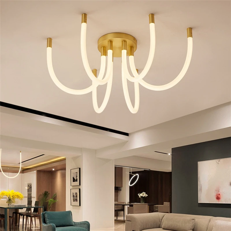 Современные креативные подвесные светильники для спальни кухни Светильники