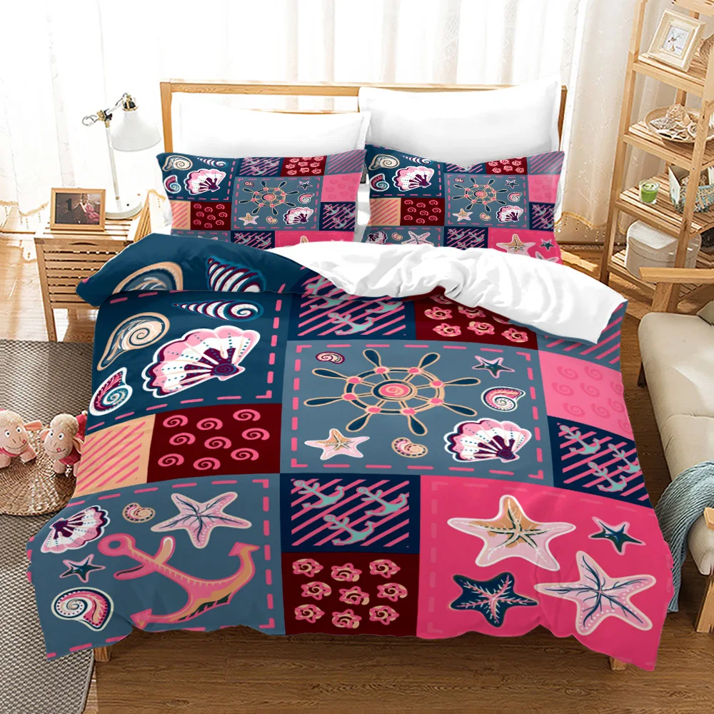 

Stitching Patterns Duvet Cover Digital Printing Quilt Cover Bedding Set Queen King Size Comforter Cover Single Double Bedclothes