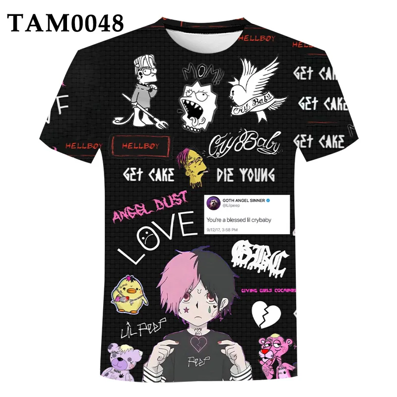 

Summer Men's T-Shirt 3D Printing Cartoon Pattern Short Sleeve Children's Fashion Casual Top