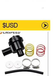 CNSPEED 25 мм два поршня выдувного клапана для Audi A4 S4 Golf Jetta 25 PSI адаптер выдувного сброса BOV YC100365-SL