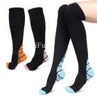 Прямая поставка, Компрессионные носки, градиентные носки для ухода, спортивные мужские и женские мужские носки, подходят для бега, походов, полета, для Athelete