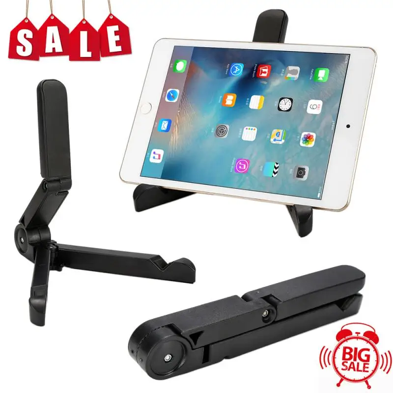 

Universal Foldable Phone Tablet Stand Holder Adjustable Desktop Mount Stand Tripod Table Desk Support for IPhone IPad Mini Air