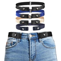 belts for women buckle free waist jeans pants no buckle stretch elastic waist belt for men invisible belt dropshipping