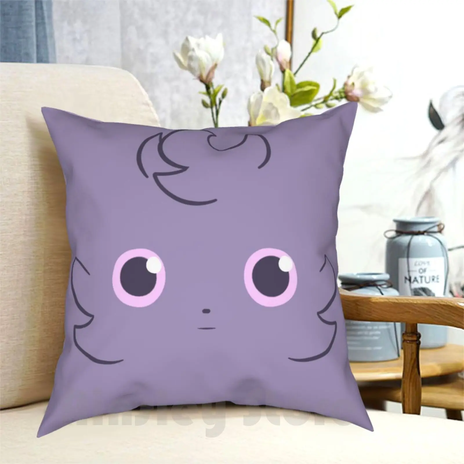 

Чехол-Подушка Espurr с рисунком для дома, мягкая задняя крышка для видеоигр