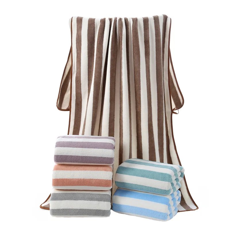 

70*140cm Household Bathroom Women Microfiber Soft And Skin-Friendly Absorbent Bath Towels Home Textiles Bathroom Sauna Towels