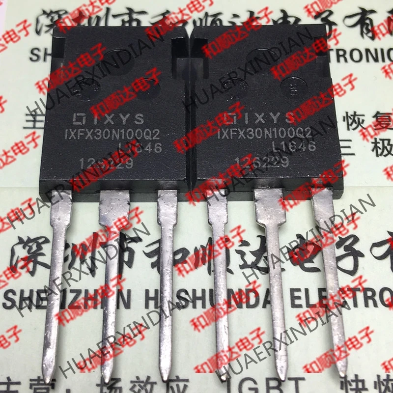 20 шт./лот новый оригинальный IXFX30N100Q2 247 1000V 30A|Компоненты предохранителей| |