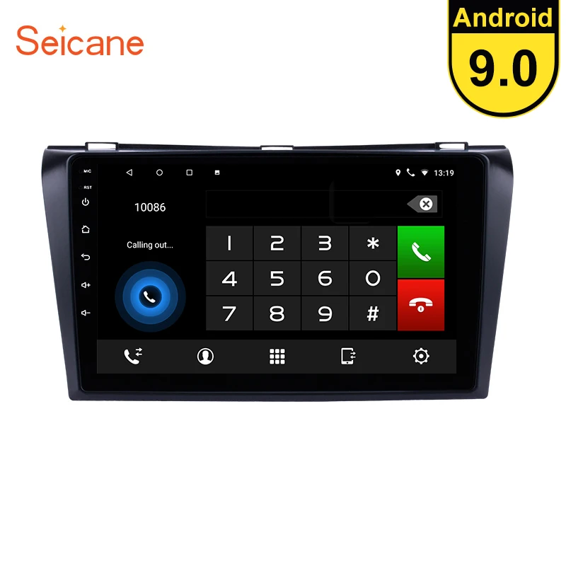 Seicane HD 1024*600 Android 9,0 для 2004-2007 2008 2009 Mazda 3 автомобильное радио gps блок плеер Поддержка Зеркало Ссылка 3g WiFi 1080P DVR