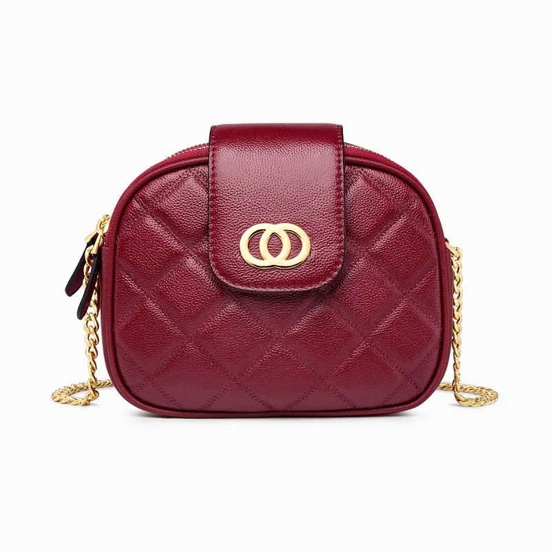 Роскошные новые круглые Сумки из натуральной кожи для женщин ZOOLER Эксклюзивные