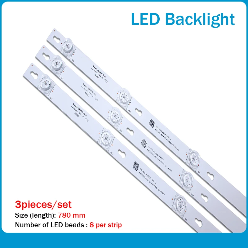LED backlight strip 8 lamp for TCL 43