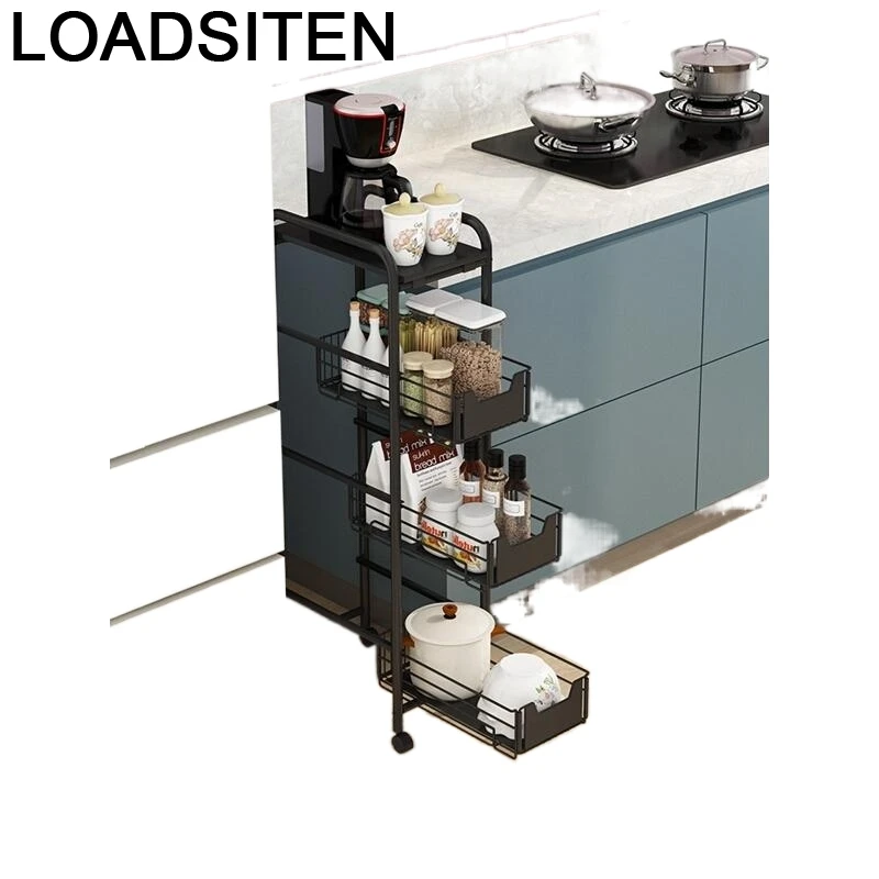 Cosas Repisas Articulos Utensilio De Cozinha Room Almacenamiento Cocina с колесами кухонная стойка для хранения