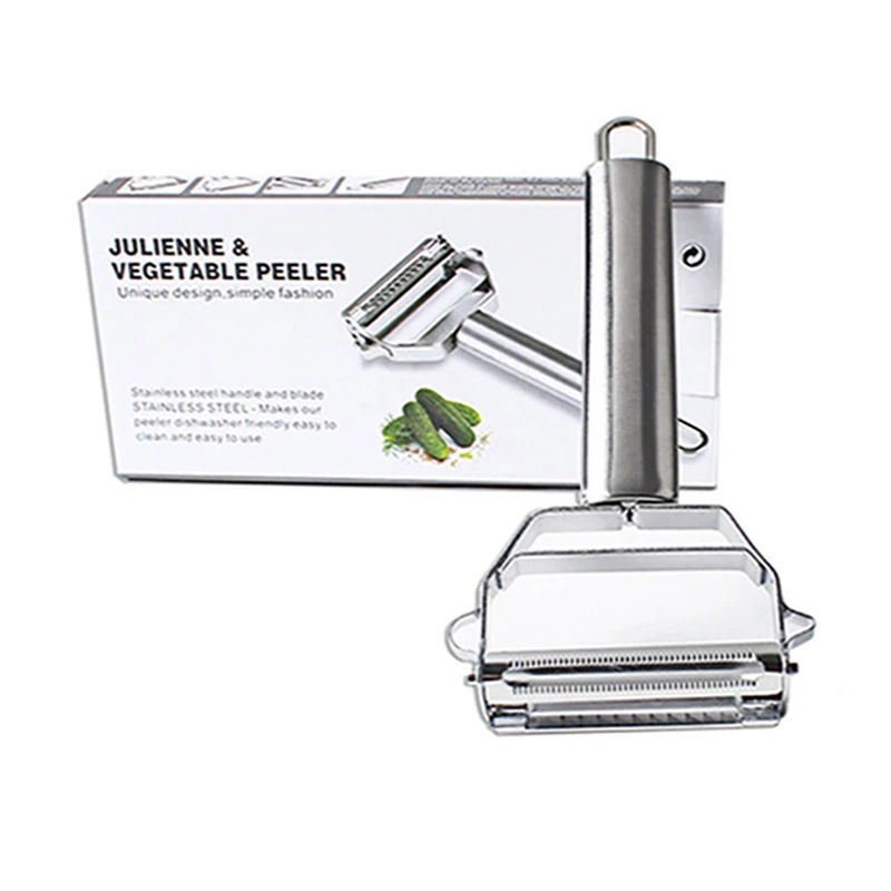 

Stainless Steel Fruit Vegetable Peeler Cucumber Carrot Potato Double Planing Grater Cutter Planing gadget Kitchen Accessories