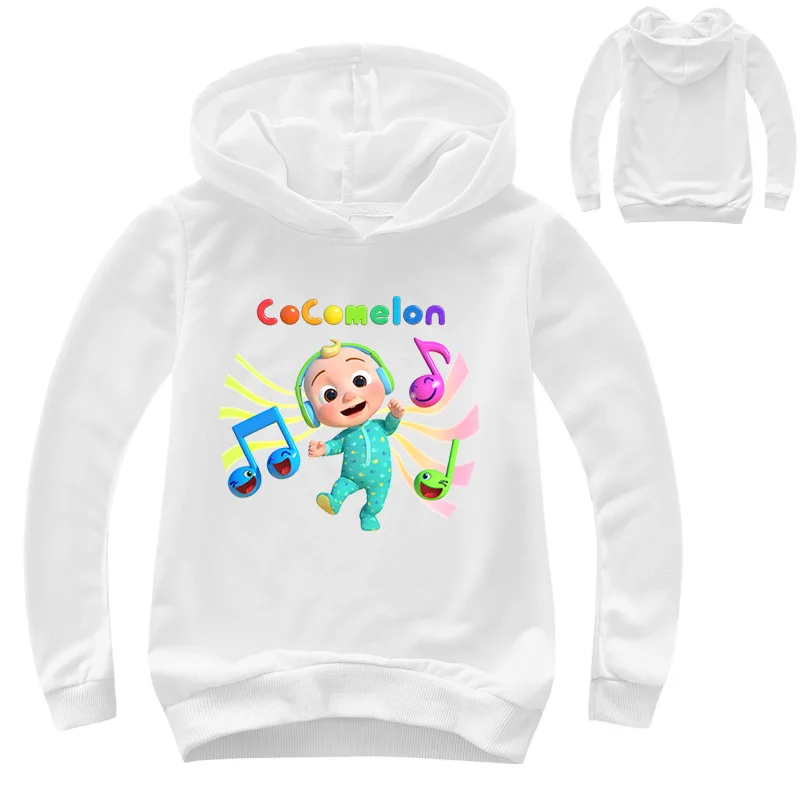 

Girls Sweatshirts Spring Autumn 2021 Kids boys Children Hoodies Cocomelon Long Sleeves T-shirt Jacket Toddler Kids Clothes 2-14y