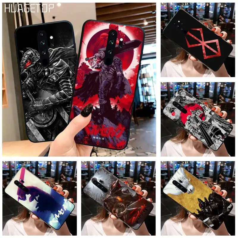 HUAGETOP Berserk аниме Чехлы для Redmi Note 9 8 8T 8A 7 6 6A Go Pro Max K20 K30 Pro|Бамперы| |