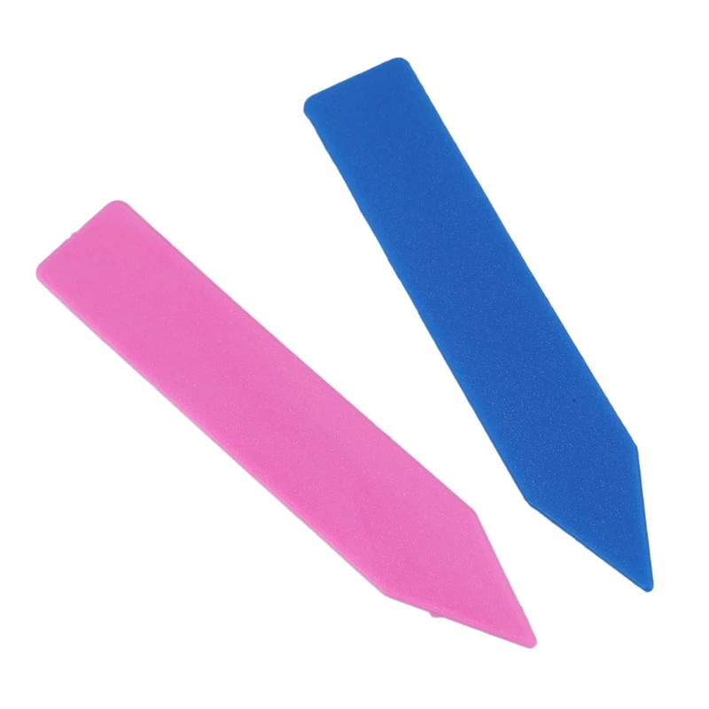 

Thickened Plant Labels and 500 Plastic Plant Labels, Used for Vegetables, Fruits, 5 Colors, Waterproof, Reusable