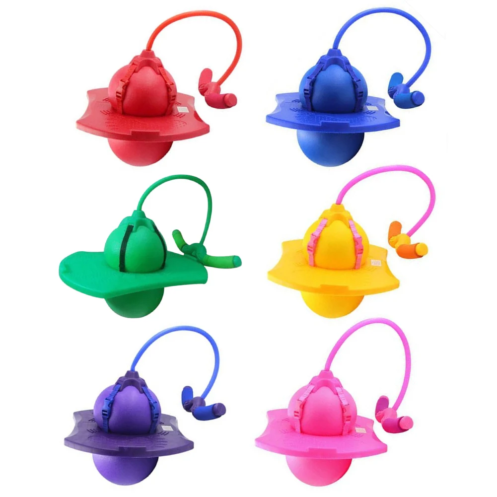 

Jumping Ball Kids Fun Outdoor Activity Sports Bounce Toys with Inflator Children's Fitness Ball Equipment Toy Ball