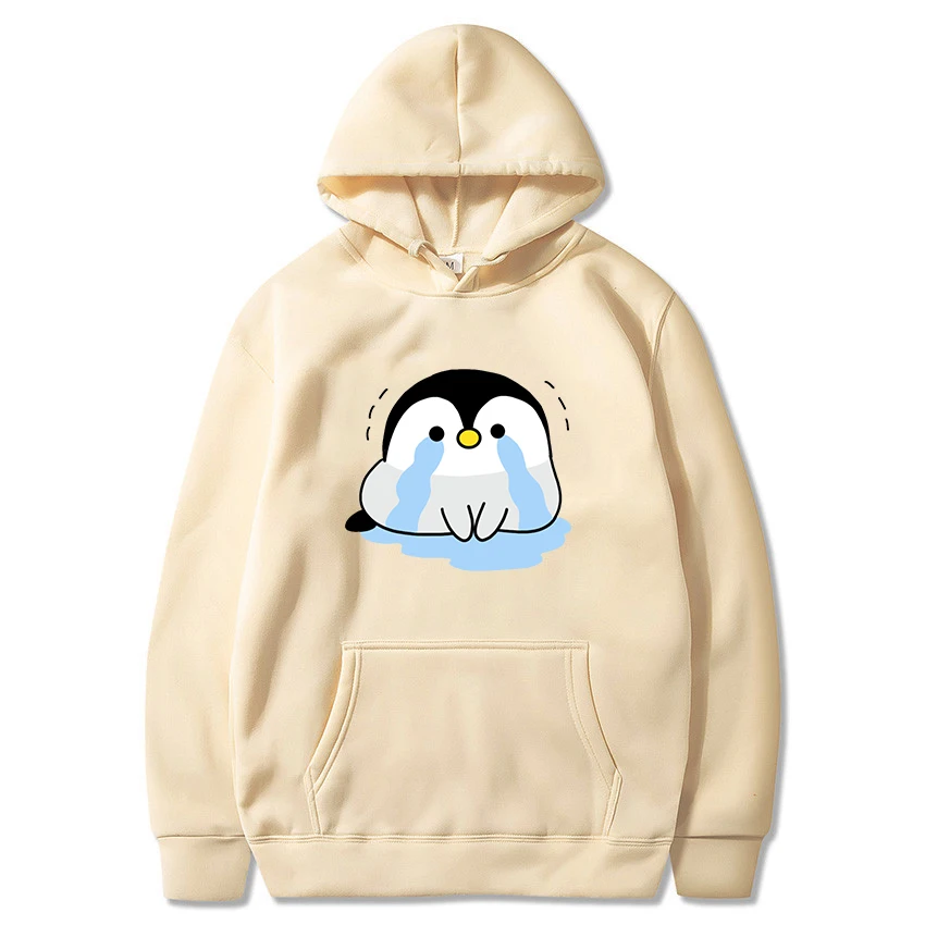 

Penguin Kawaii Cartoon Print Hoodies Female Casual Fashion Sweatshirts Autumn/winter Long Sleeve Tops Women Harajuku Streetwear