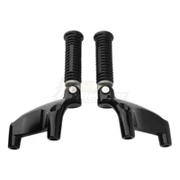motorcycle rear passenger foot pegs mount black pedal for harley sportster iron 883 1200 xl 48 72 super low 2004 2013