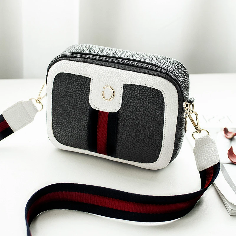 cg womens bag wholesale stripe metal letters 2021 new shouldercrossbody bags contrasting color square sling phone coin purse free global shipping