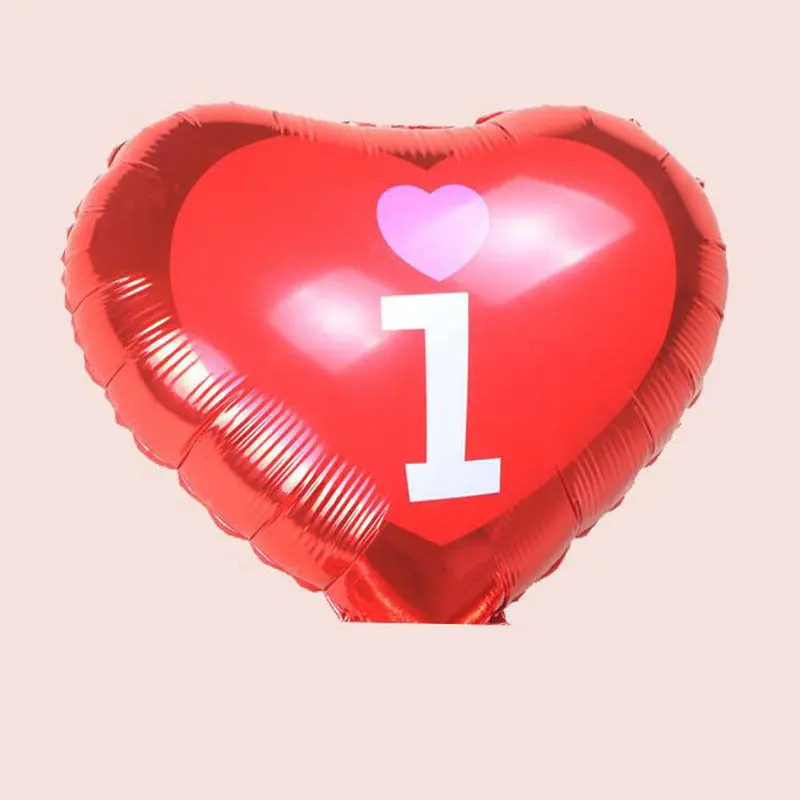 1pc Heart Balloons Action Figures Kids Toys for Children Boys Girls I Love You Party Weddings Valentine Decor | Игрушки и хобби
