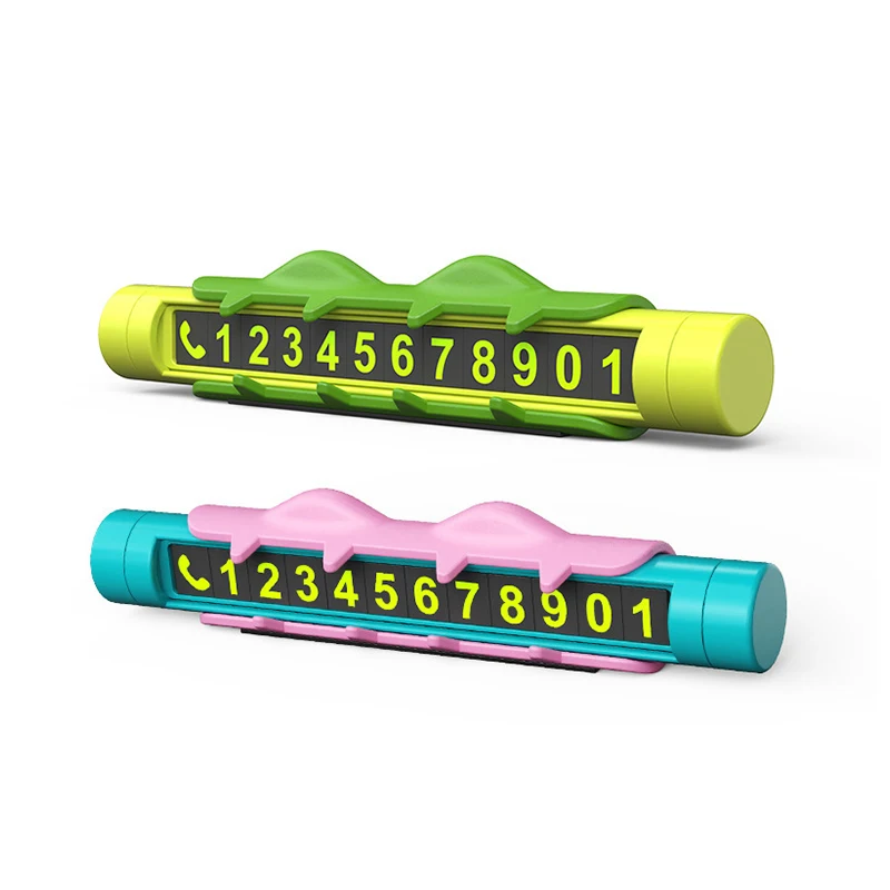 Автомобильный Стайлинг автомобильная Временная парковочная карта мультяшный