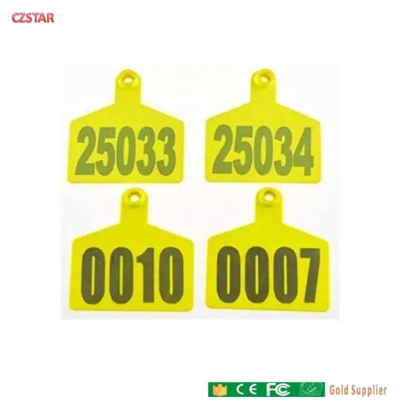 Высокое качество Лидер продаж ветеринарные пластиковые Жетоны для животных