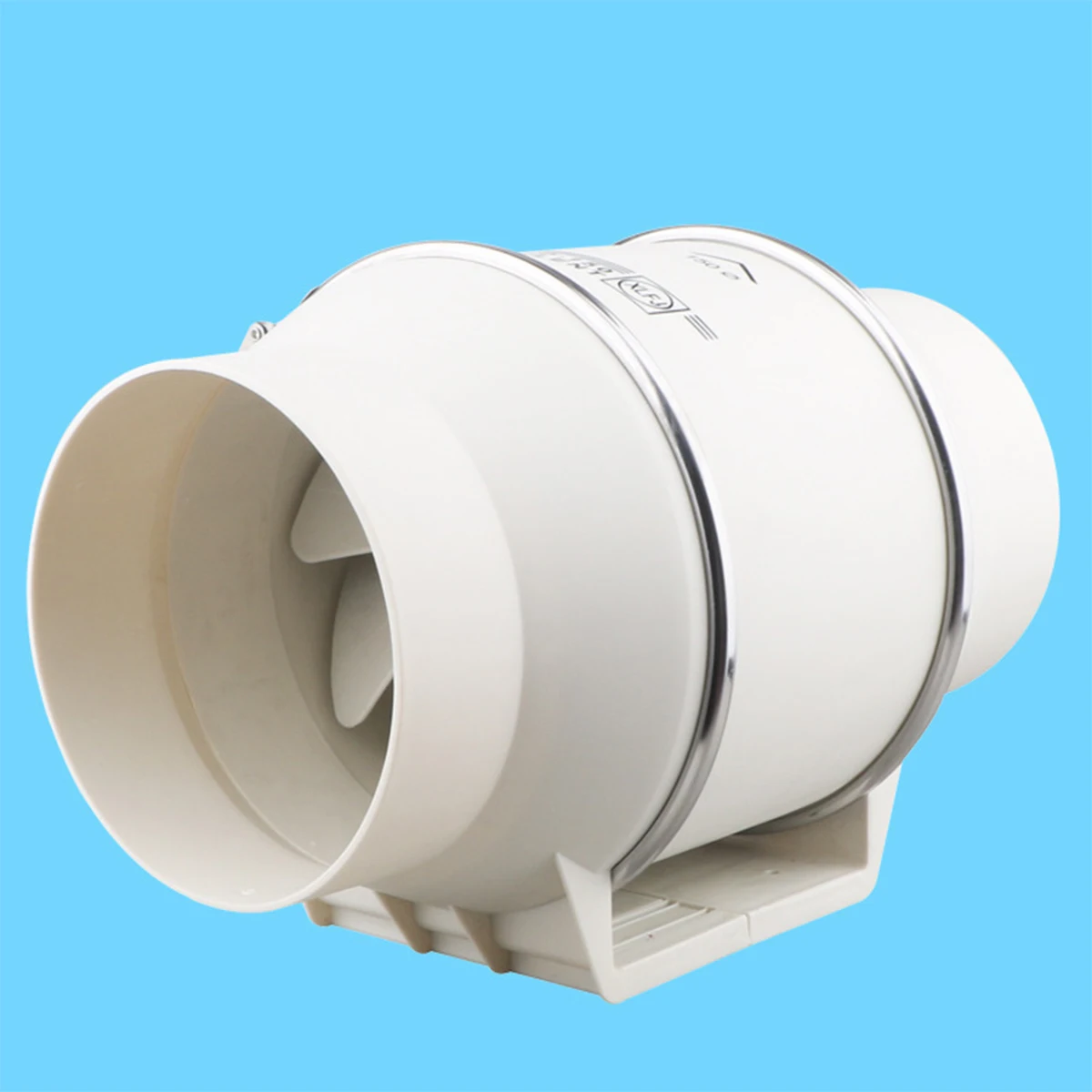 

New 220V 6 Inch Low Noise Inline Duct Hydroponic Air Blower Fan Exhaust Fan for Home Bathroom Vent Ventilation and Grow Room