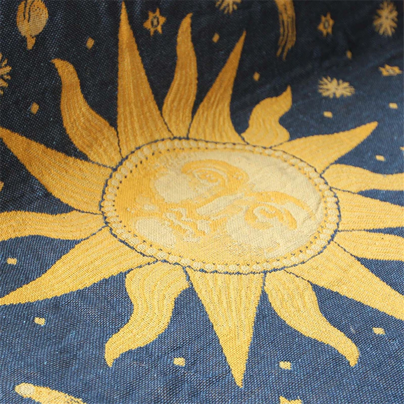 

Bubble Kiss American Retro British Style Blanket Home Sofa Towel Dust Proof Throw Blanket Sunflower Pattern Bed Cover Blankets