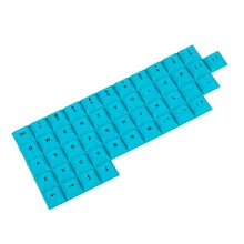 DSA Profile Customized 48 Key Dye Sub PBT  Alphanumeric Keycaps For Mechanical Keyboard  Most MX Switches Planck Filco Ergodox