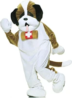 forum deluxe plush dog mascot st bernard costume