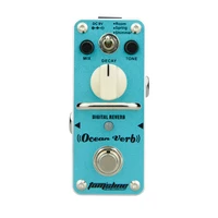 aroma tomsline aov 3 ocean verb digital reverb electric guitar effect pedal mini single effect with true bypass guitar parts