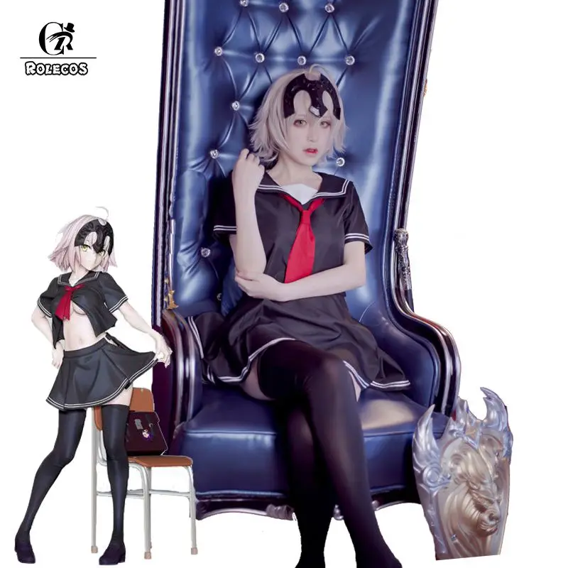 Костюм для косплея ROLECOS из аниме FGO линейка с экпокрифами и надписью Fate японская