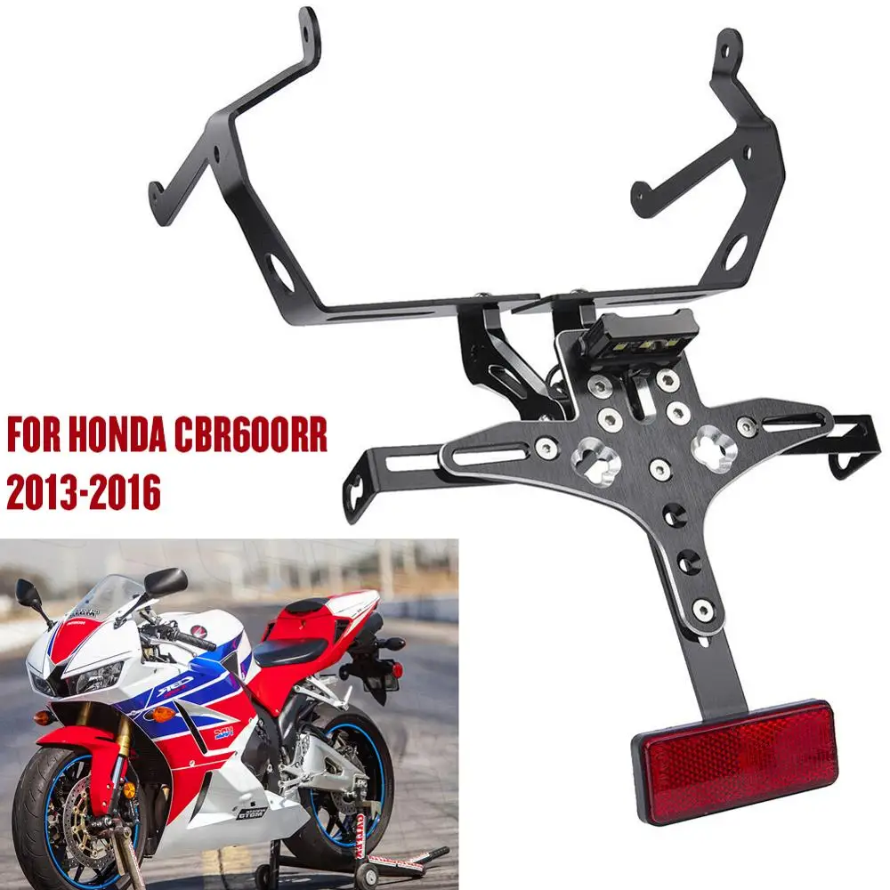 Регулируемый держатель номерного знака для Honda CBR600RR CBR 600 RR 2013 2014 2015 2016