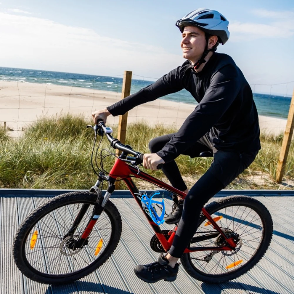 2021 MTB дорожный велосипед бутылка для воды клетка держатель бутылки двухцветная