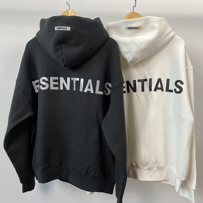 

2019 Classic Hoodies Sweatshirts 100%1:1 Essentials Kanye West Jerry Lorenzo Loose Oversized cotton Sweatshirts Zip Hoodie