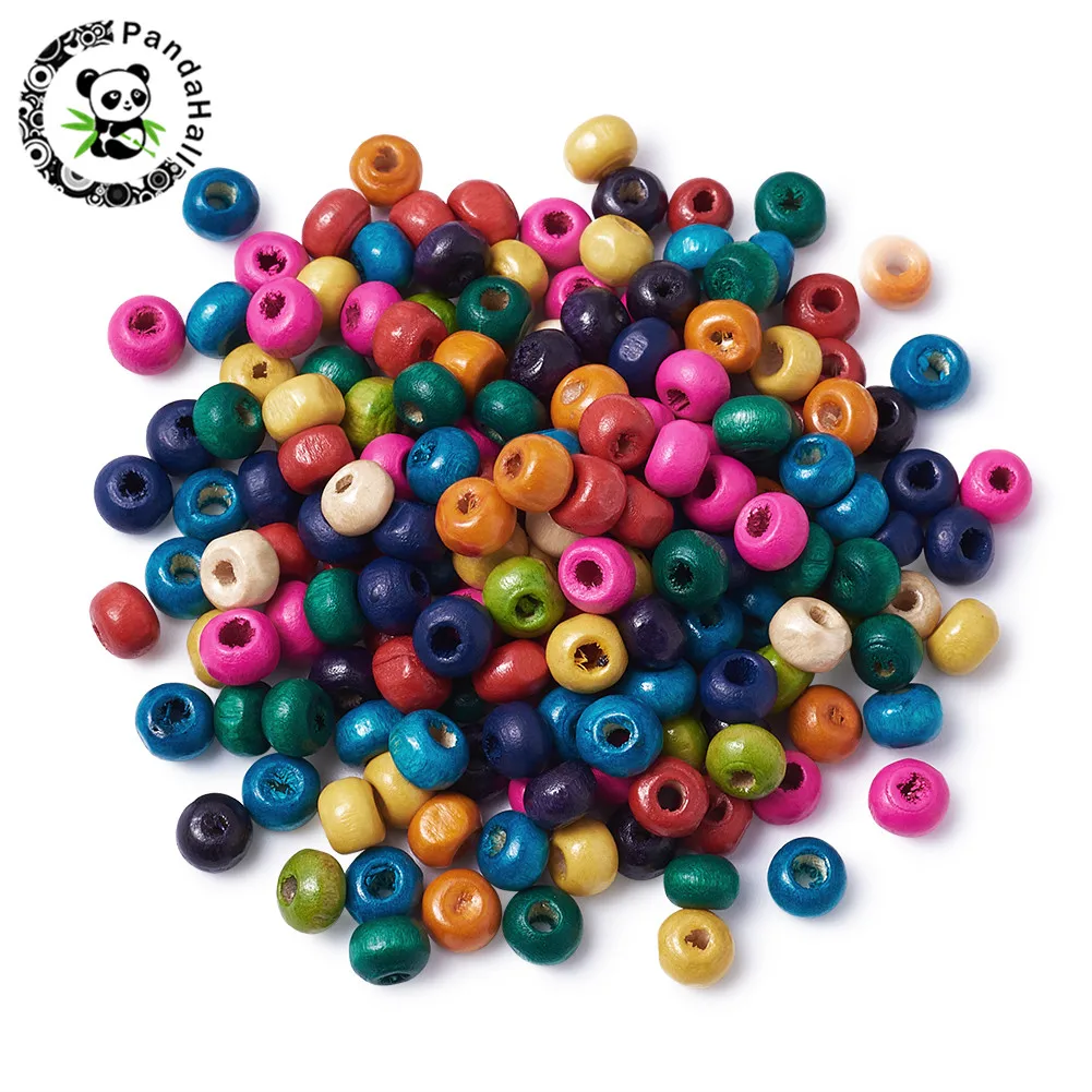 200 шт. смешанные бессвинцовые зеркальные бусины для изготовления сережек