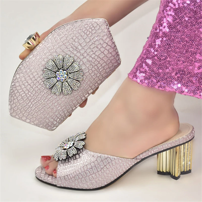 

Doershow Shoe and Matching Bag Set African Shoes and Matching Bags Italian Matching Shoes and Bags for ladyPartys! SSC1-9