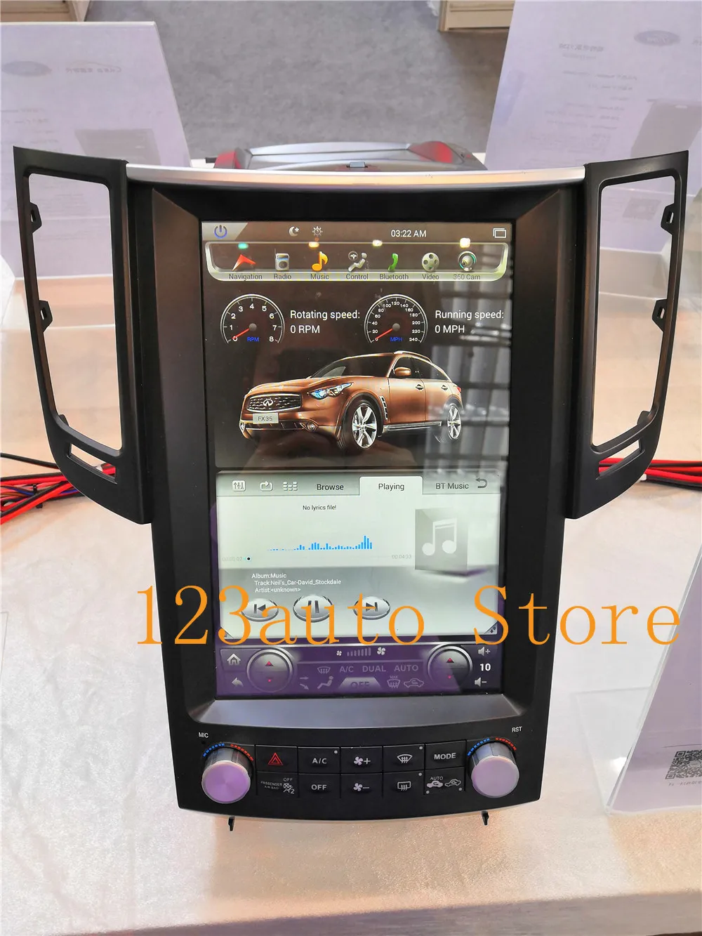 12 1 ''Tesla стиль Android 9 0 Авто DVD GPS плеер для Infiniti FX FX25 FX35 FX37 QX70 Мультимедиа