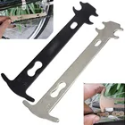 Штангенциркуль для велосипедной цепи, складной инструмент для обнаружения износа