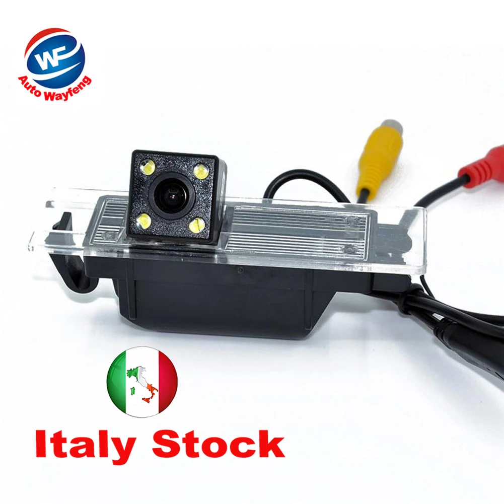 Nightvision 4 LED CCD Chip Car Rear View Reverse CAMERA for OPEL Astra H/Corsa D/Meriva A/Vectra C/Zafira B FIAT Grande | Автомобили и