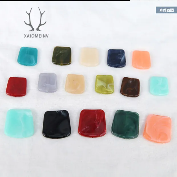 10 шт Morandi цветные французские серьги для девочек милые перфорированные