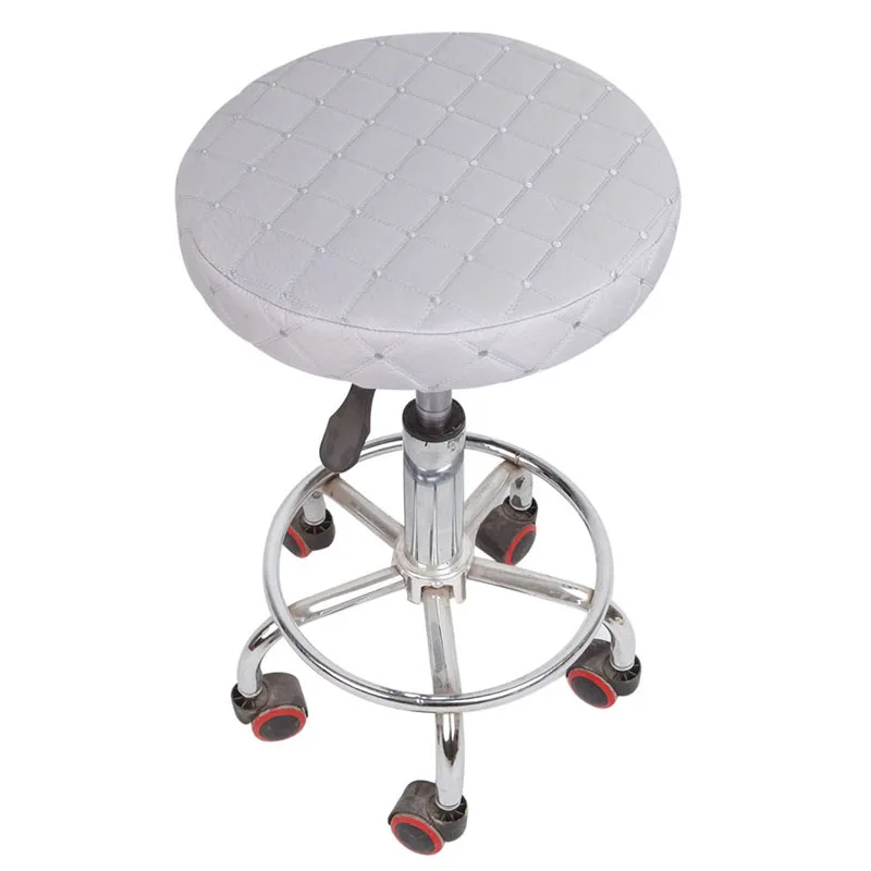 

Round Chair Cover Bar Stool Cover Round Stool Slipcover Seat Cover Chair Protector Dental Chair Cover Housse Tabouret Bar Case