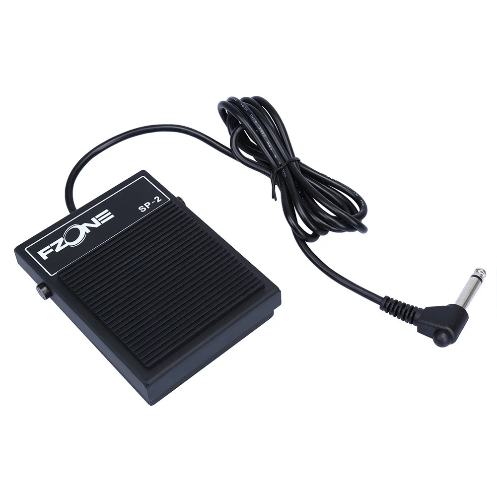 

SP-2 Piano Sustain Pedal 6.35mm Keyboards Pedal Electric Piano Accessory Universal Piano Pedal