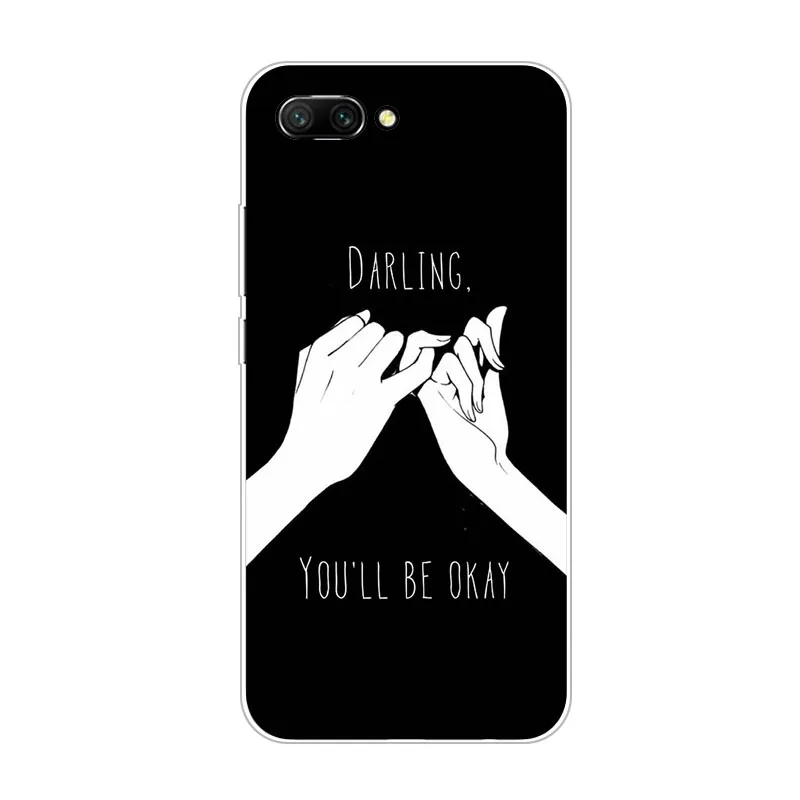 Huawei honor 10 lite Case Silicon Fierce animals Painting Soft TPU Back Cover for view 10i Phone bags |